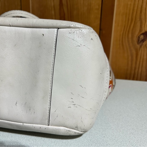 Coach Signature Multicolor Monogram Purse - Picture 3 of 9